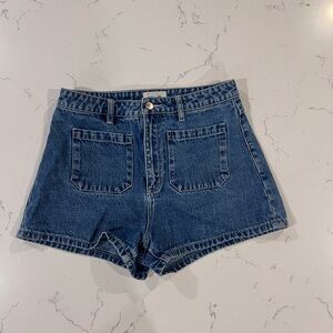 ROLLAS Classic Blue Denim Women's Shorts-28